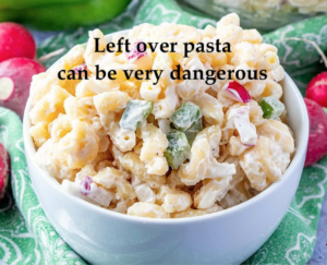 Pasta can make you sick